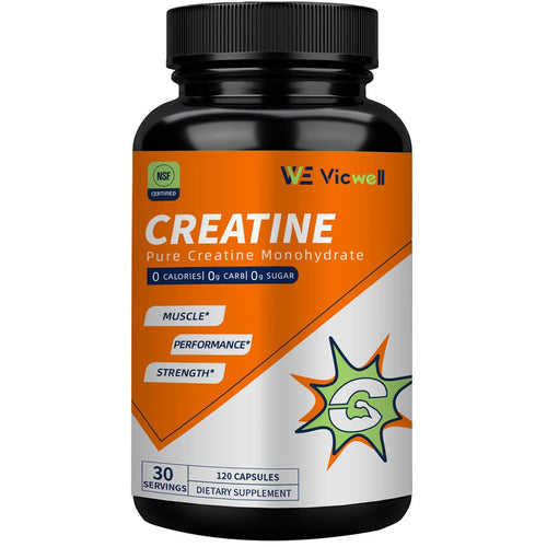 Vicwell 2800mg Creatine Monohydrate Capsules