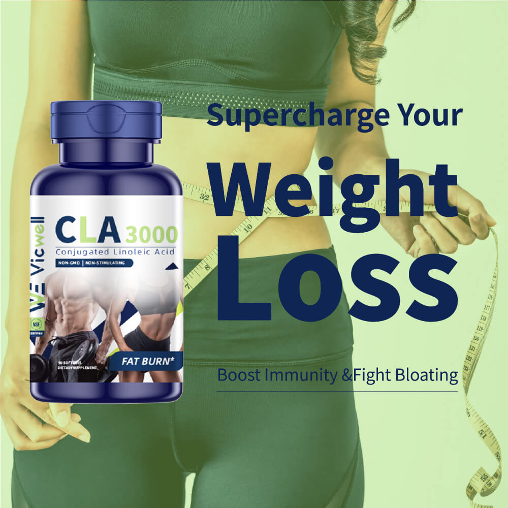 Vicwell CLA 3000 Supplement Softgels