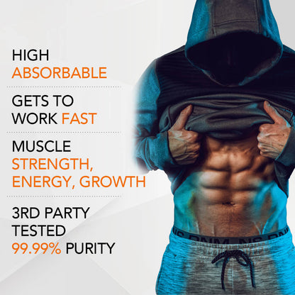 Vicwell 2800mg Creatine Monohydrate Capsules