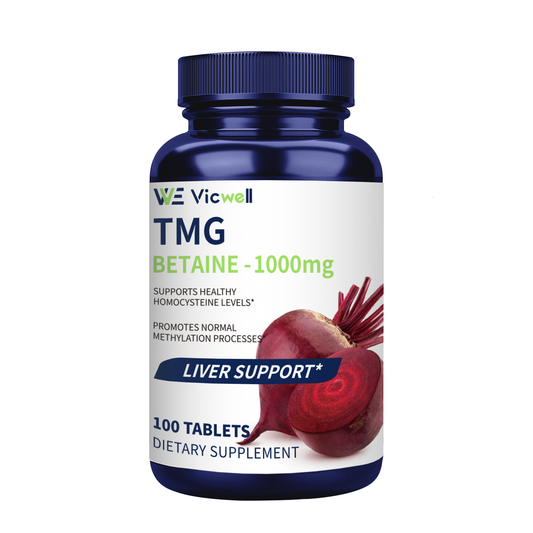 Vicwell TMG Trimethylglycine 1000mg for Liver Support, 100 Servings