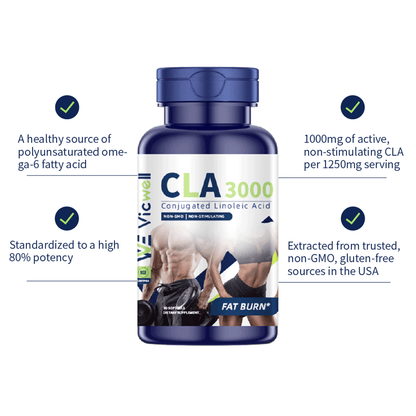 Vicwell CLA 3000 Supplement Softgels